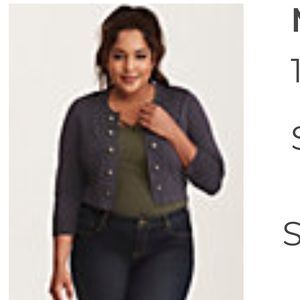 Torrid military inspire shrug